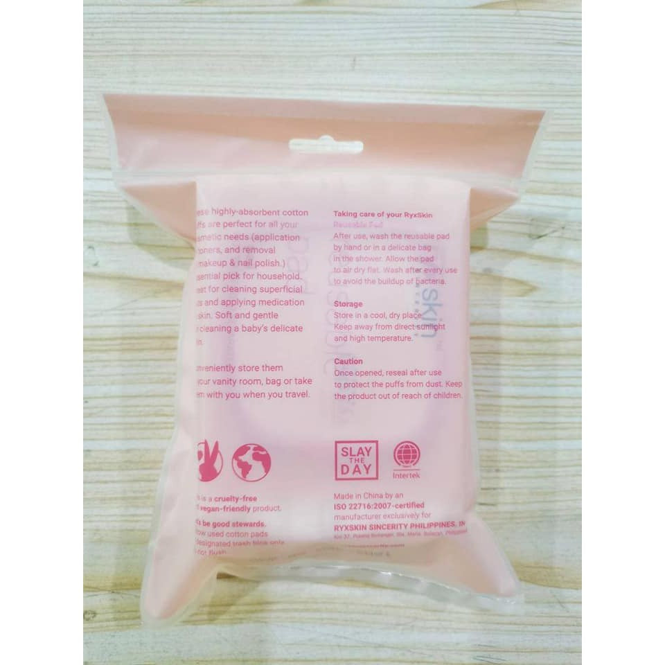 Ryx Skincerity Cotton Puff (124 Pads)