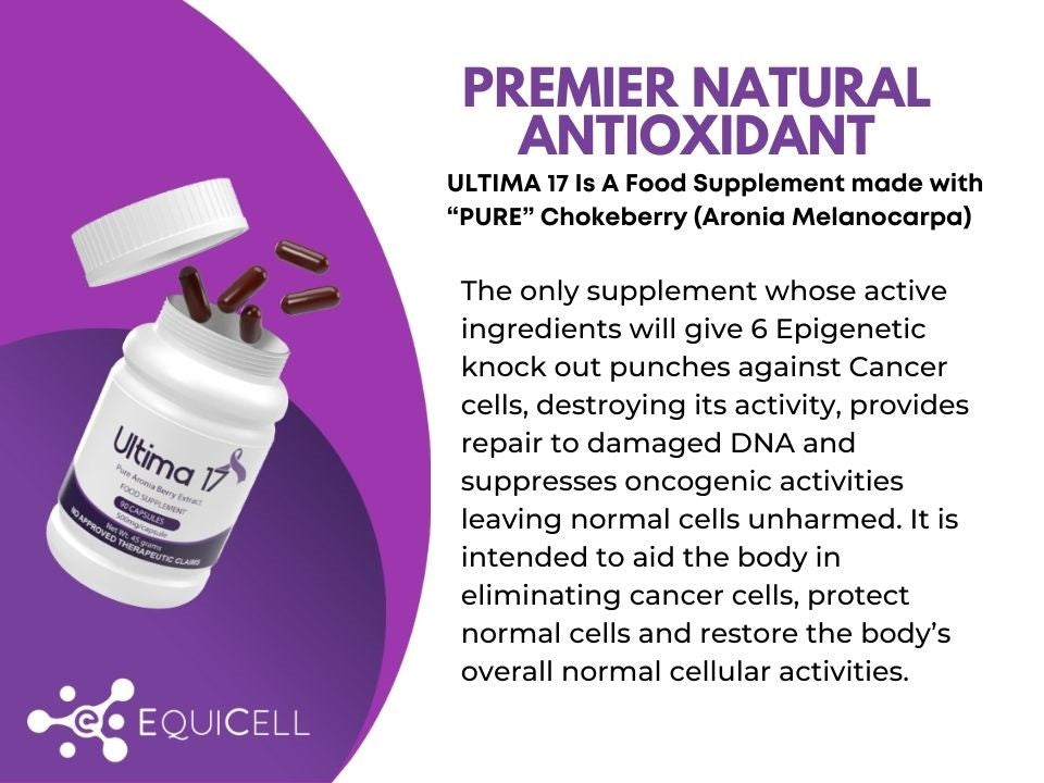 Ultima 17 by Equicell | Nanusci - Pure Chokeberry (Aronia Melanocarpa) Extract