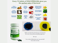 Thumbnail for Equi Spirulina (Anthrospira Platensis) | 250mg x 200 Tablets by EquiCell