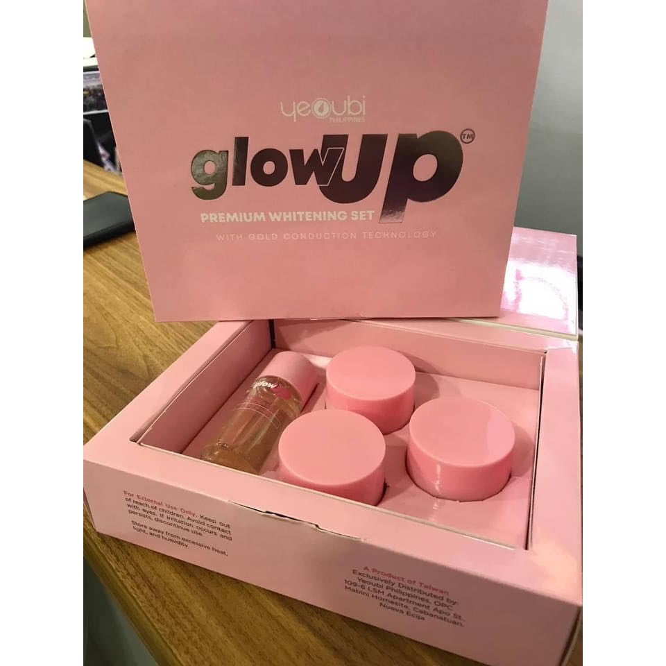 Glow Up Premium Whitening Set (Buy 3+1 Glow Up Soap)