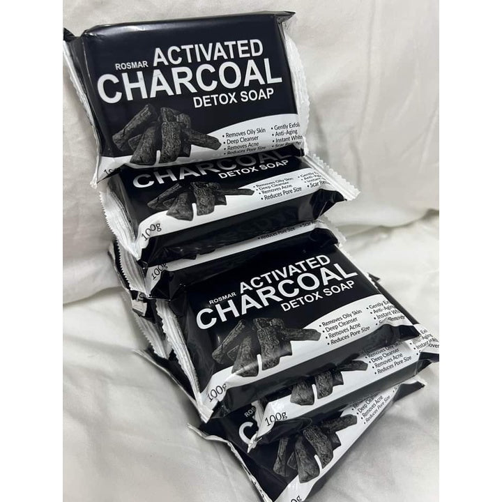Rosmar Activated Charcoal Detox Soap - 100g
