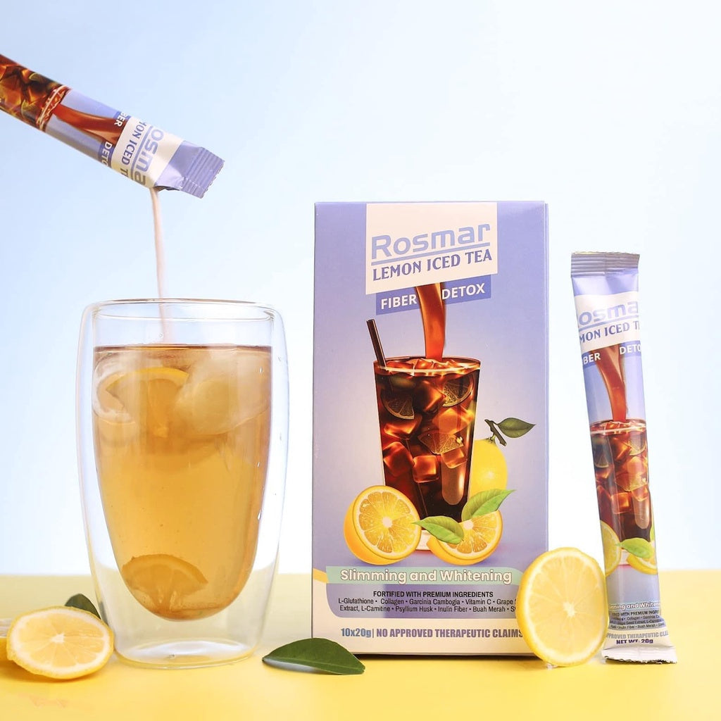Rosmar Detox Drink (Lemon Iced Tea, Coffee, Lychee, Choco)