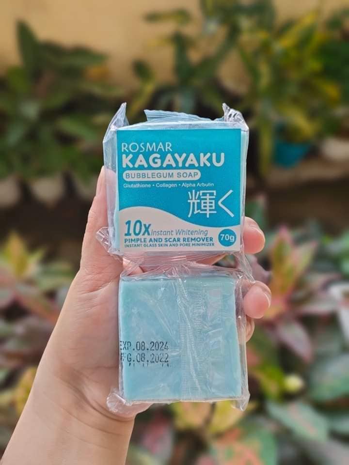 Rosmar Kagayaku Bleaching Whipped Soap 10x Instant Whitening Scar Remover 70g