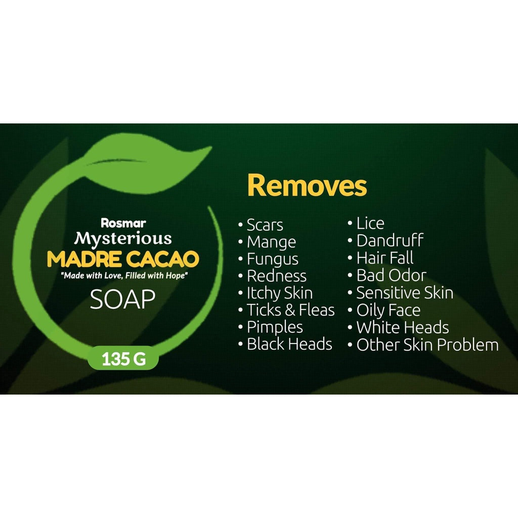 Rosmar Mysterious Madre Cacao Soap 135g