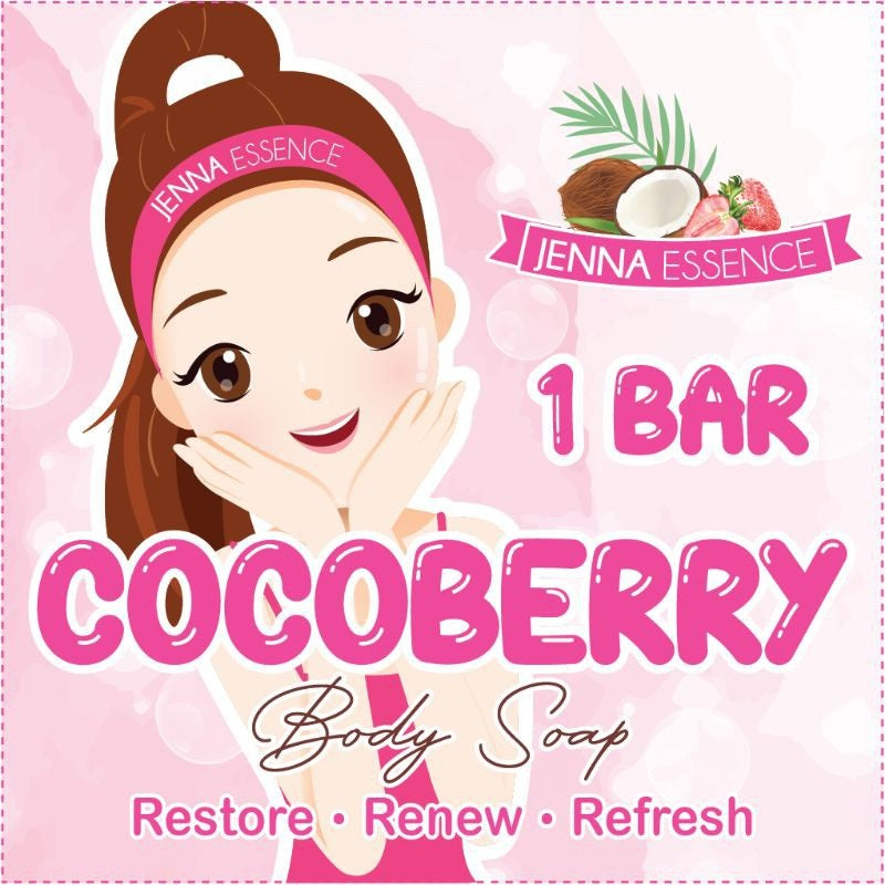 Cocoberry Soap by Jenna Essence | Trial Pack | Whitening Soap