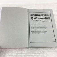 Thumbnail for Engineering Mathematics (Volume 1 - 3rd edition) by DIT Gillesania