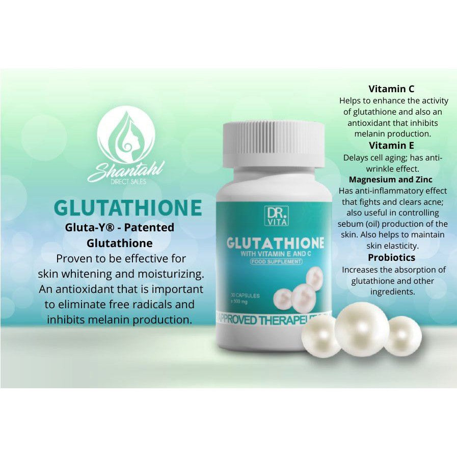 [2+1 Promo] Dr. Vita Glutathione 500mg