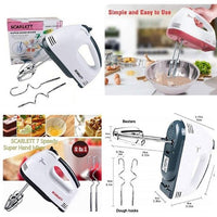 Thumbnail for Scarlett SC-1620 Professional Electric Whisks Hand Mixer