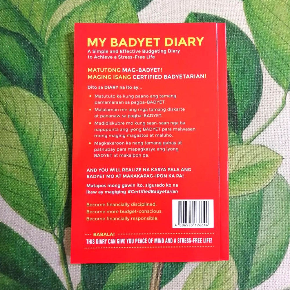My Badyet Diary by Chinkee Tan (Maging Badyetarian to achieve a Stress free Life)