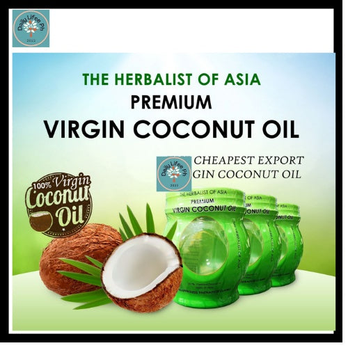 Virgin Coconut Oil VCO - Certified Organic 280ml | The Herbalist Of Asia