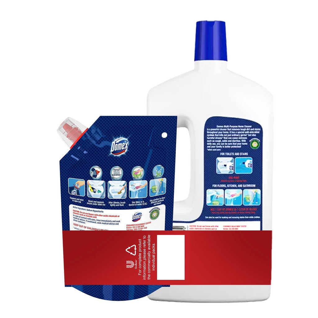 BUNDLE Domex Multi-Purpose Cleaner Classic 1L Bottle and FREE Domex Classic 140ml