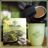 Thumbnail for MiHealth Spirulina 8n1 Coffee (10 Sachets)