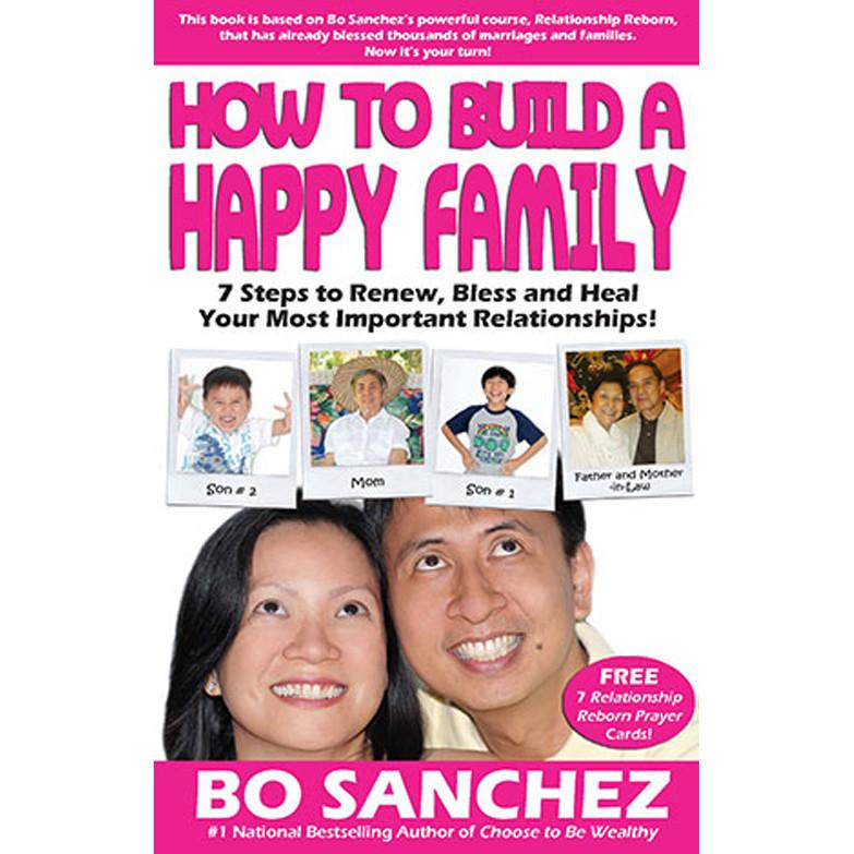 How to Build a Happy Family by Bo Sanchez Books SVP 