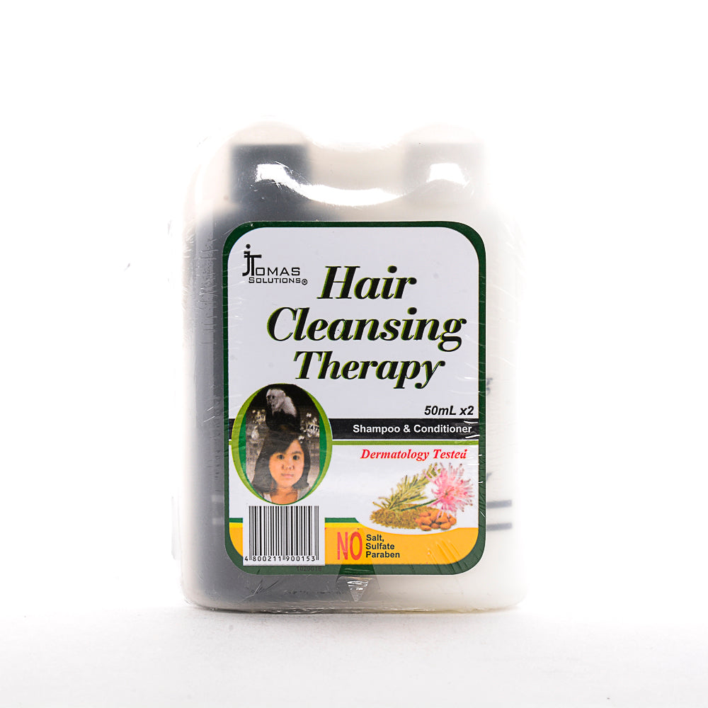 JTomas Solutions Hair Cleansing Therapy - Shampoo & Conditioner - 100ml each