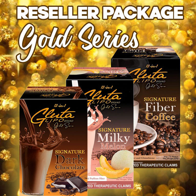 GlutaLipo Reseller Package - GOLD PREMIUM Series Wholesale (10 boxes)
