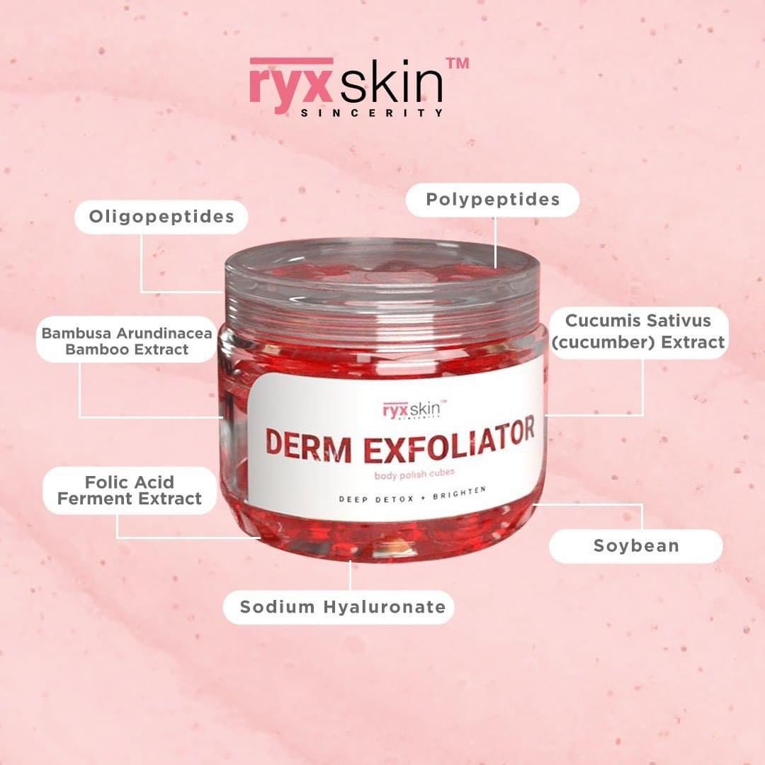 RyxSkin Derm Expoliator | Body Polish Cubes