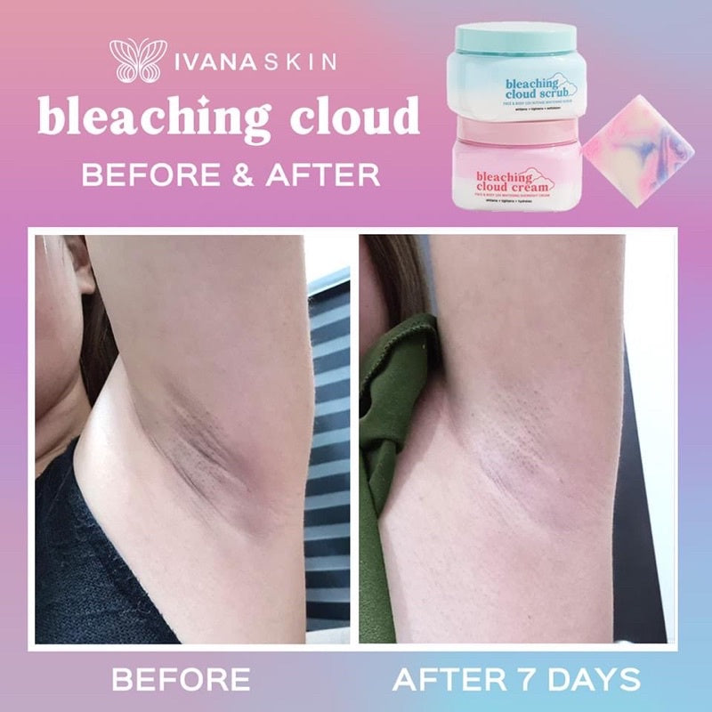 Ivana Skin Bleaching Cloud Scrub | Bleaching Cloud Cream
