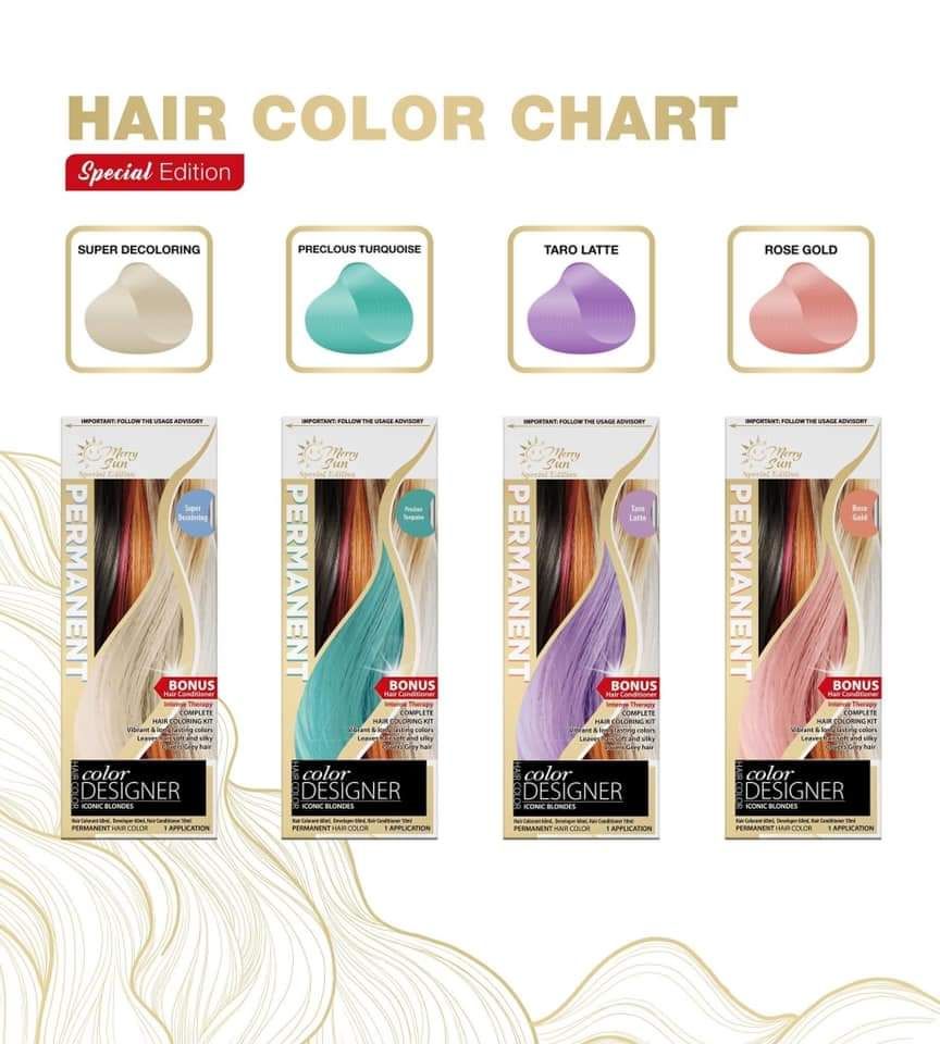 Merry Sun Permanent Hair Color Kit (Special Edition)